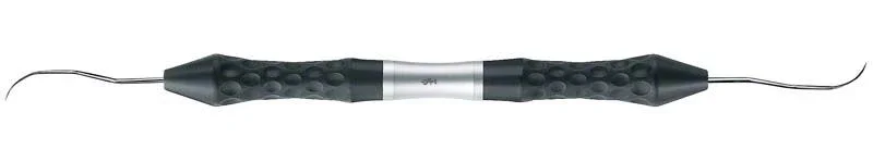 Zahnsonde Ergoprobe Figur EXD 11/12 mit doppelendigem, ergonomischem Griff.
