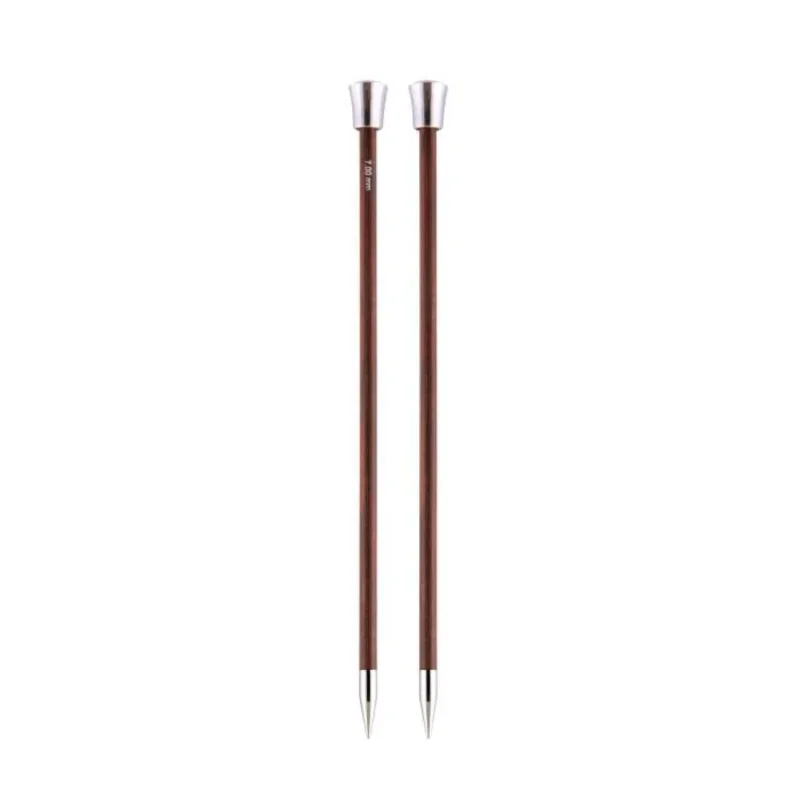 KnitPro Jackenstricknadeln Royale 7,00 mm 25 cm burgund 1 Paar