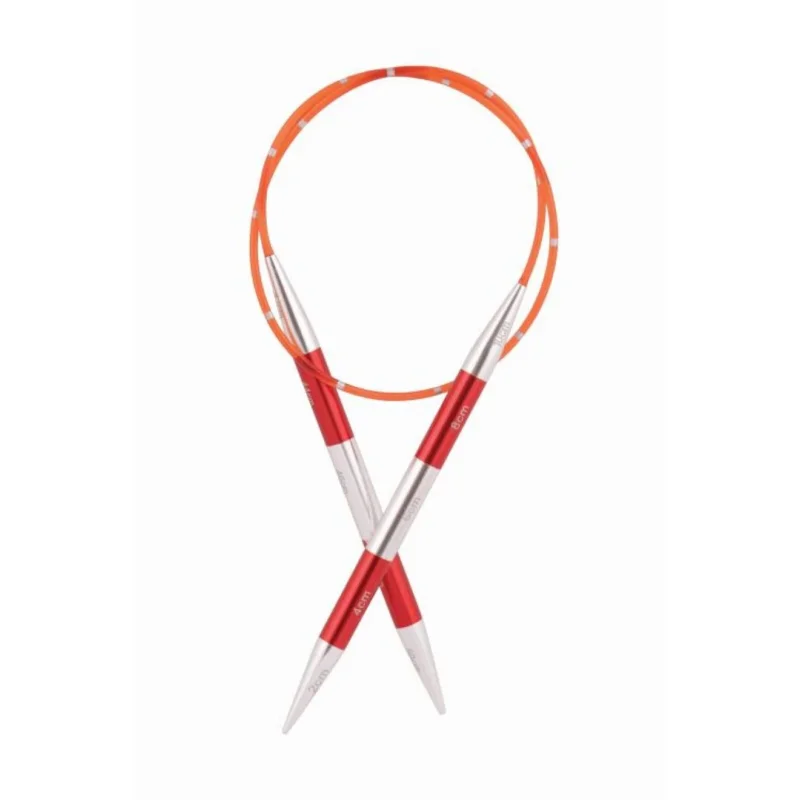 KnitPro Rundstricknadel SmartStix 6,00 mm 40 cm rot