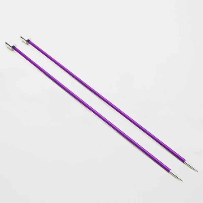 KnitPro Jackenstricknadeln ZING 4,50 mm 35 cm iolit 1 Paar