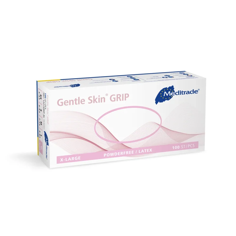 Gentle Skin grip Latex-Untersuchungshandschuhe, puderfrei