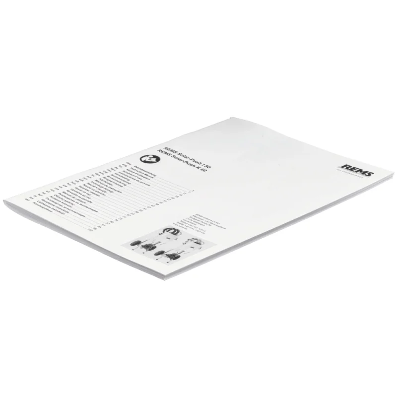 REMS - Betriebsanleitung REMS Solar-Push 115231 R