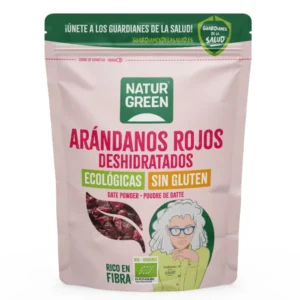 Getrocknete Bio-Preiselbeeren Naturgreen 125 g