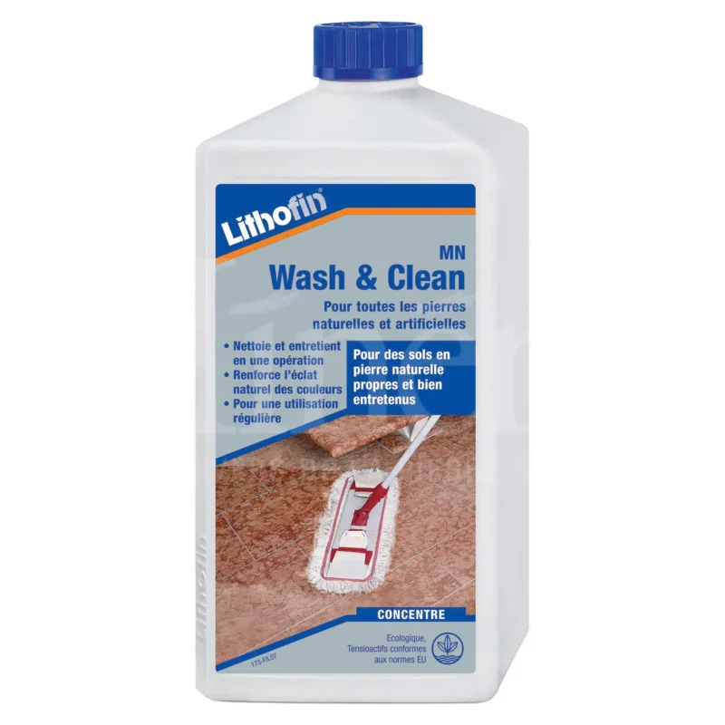 Produit entretien pour sol Naturstein - LITHOFIN Wash & Clean 1 L