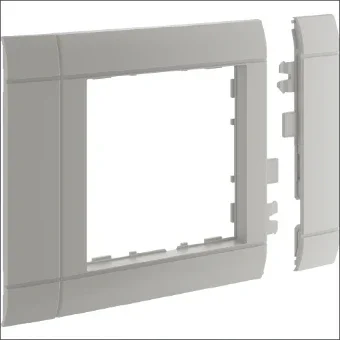 TEHALIT GR0800ALAN Afdekplaat installatiecomponenten wandgoot 103 mm