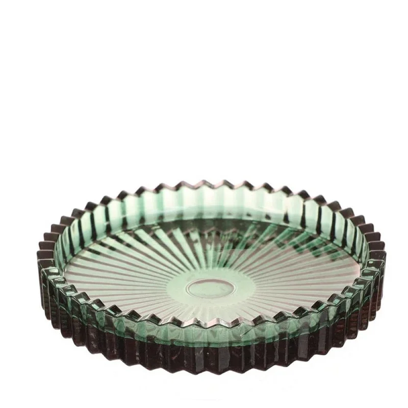 Glass Dishes Kate Ø10 h.6,5 cm Dark Green