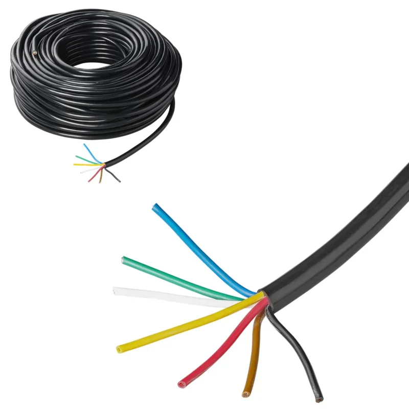 25 Meter Fahrzeugkabel 7x1,5 mm² Fahrzeugleitung Kabel 7 adrig PKW Anhänger Meterware – APT