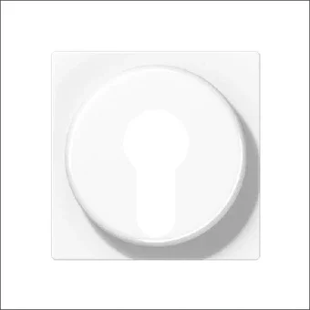 JUNG A528PLWW Bedienelement / Zentralplatte Schalterprogramm 55 mm
