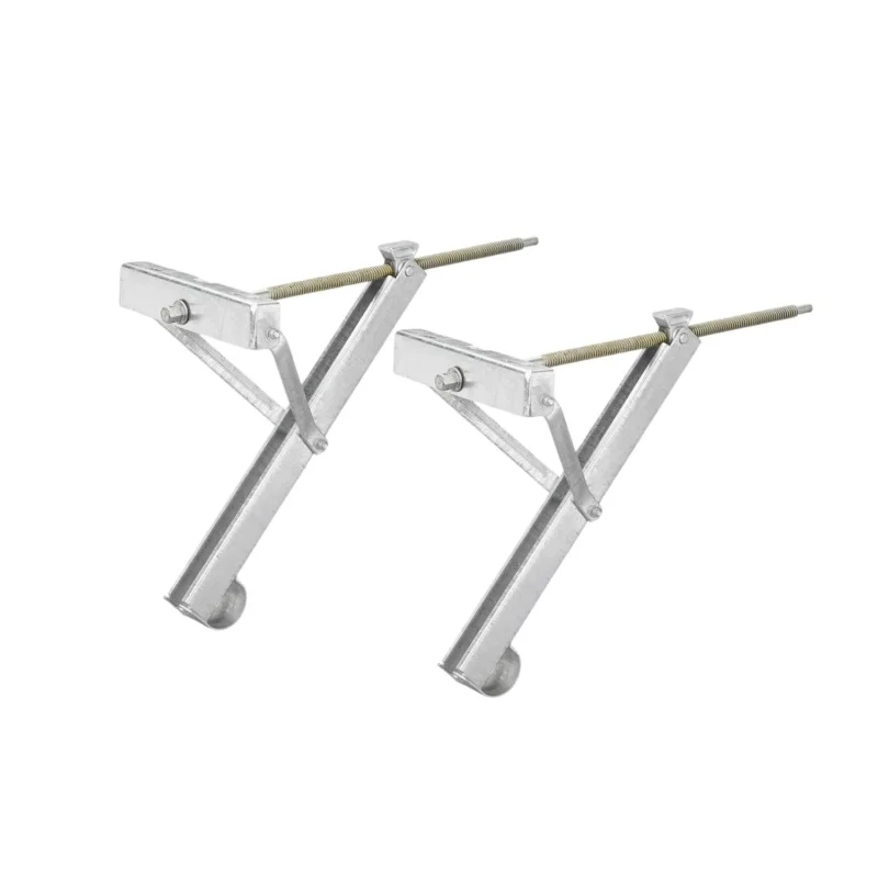 2er Set Nivellierstütze 450 kg Tragfähigkeit Wohnwagen Ausdrehstütze 615 x 278 x 507 mm – Freizeitschmiede GmbH & Co. KG