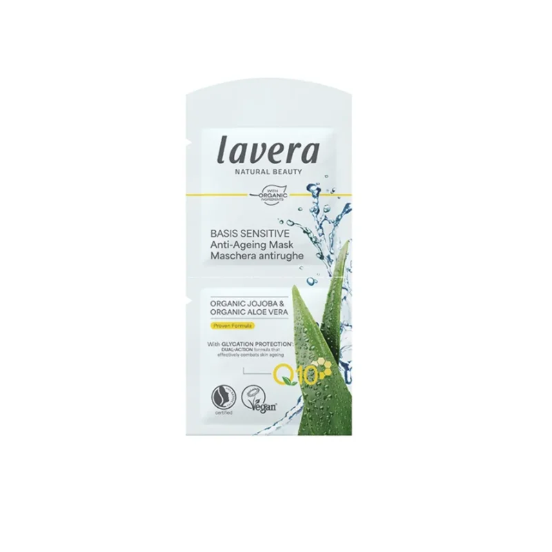 Sobre mascarilla facial q10 basis sensitiv Lavera