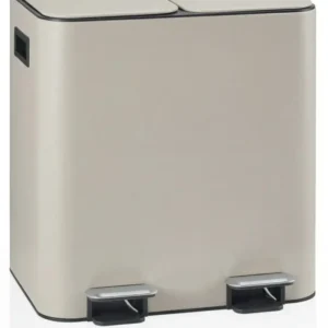 B-Ware Hjh Office Mülleimer Abfalleimer Clean 10 Beige Behälter 2 X 15 L Trennsystem - 4064323130611