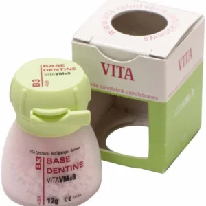 VM9 Classical Base Dentin 12g B3 mit Verpackung.