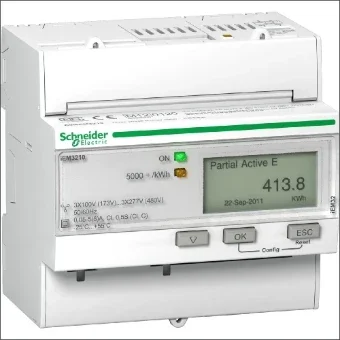SCHNEIDER A9MEM3210 Elektriciteitsmeter 90 mm