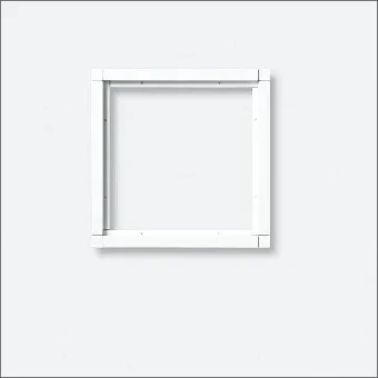 SIEDLE 200038917-00 Montageelement fuer Tuerstation 231 mm