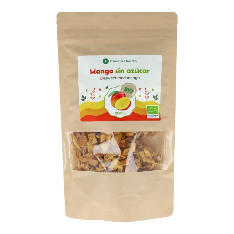 Tiras de mango sin azúcar ECO Planeta Huerto 200 g