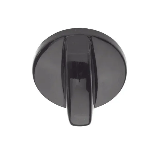 Mando encimera gas Teka eje 5,5 mm negro código 83030424