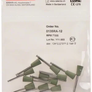 Alphaflex Polierer grün Kelch groß RA in Verpackung.