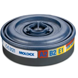 Moldex Gasfilter A2B2E1, für Serie 7000 + 9000, EasyLock®, organische Gase, anorganische Gase und Saure Gase