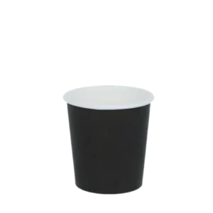 Espresso cup Carton 120cc 4oz Ø6,3cm Black FSC®Mix (1.000 pcs)