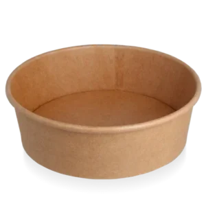 Salad Poke Bowl 1100ml 38oz Ø18,4x6 cm kraft (300 pcs)