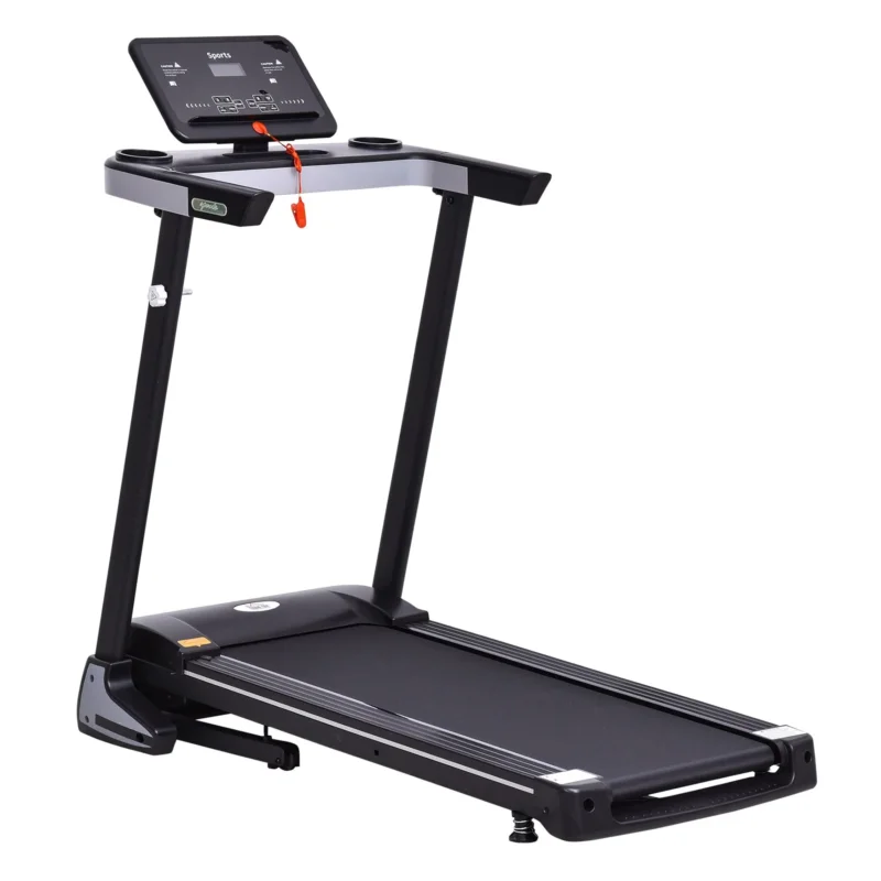 easycomfort easycomfort tapis roulant elettrico pieghevole 1 12km h motore 500w schermo lcd nero