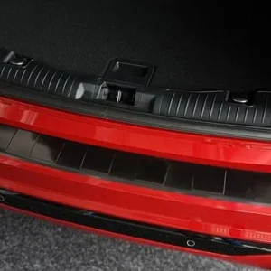 Avisa, Schwarz Edelstahl Heckstoßstangenschutz passend für Ford Kuga III ST-Line/Vignale/Hybrid ST-Line 2019-2024 & FL 2024- Ribs