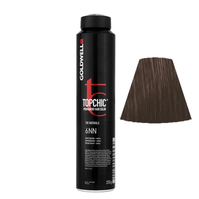 6NN Biondo scuro intenso Goldwell Topchic Naturals can 250gr