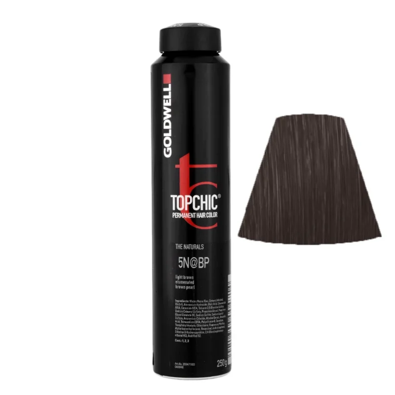 5N@BP Castano chiaro illuminato castano perla Goldwell Topchic Elumenated naturals can 250gr