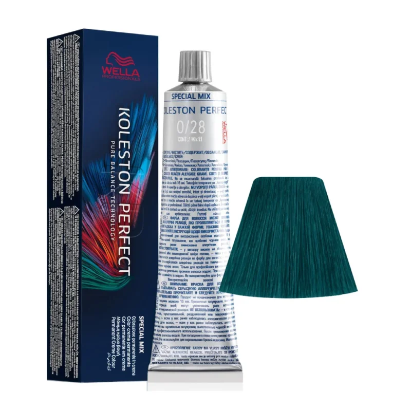 Wella Koleston Perfect Me+ Special Mix 0/28 Petrolio 60ml - colorazione permanente