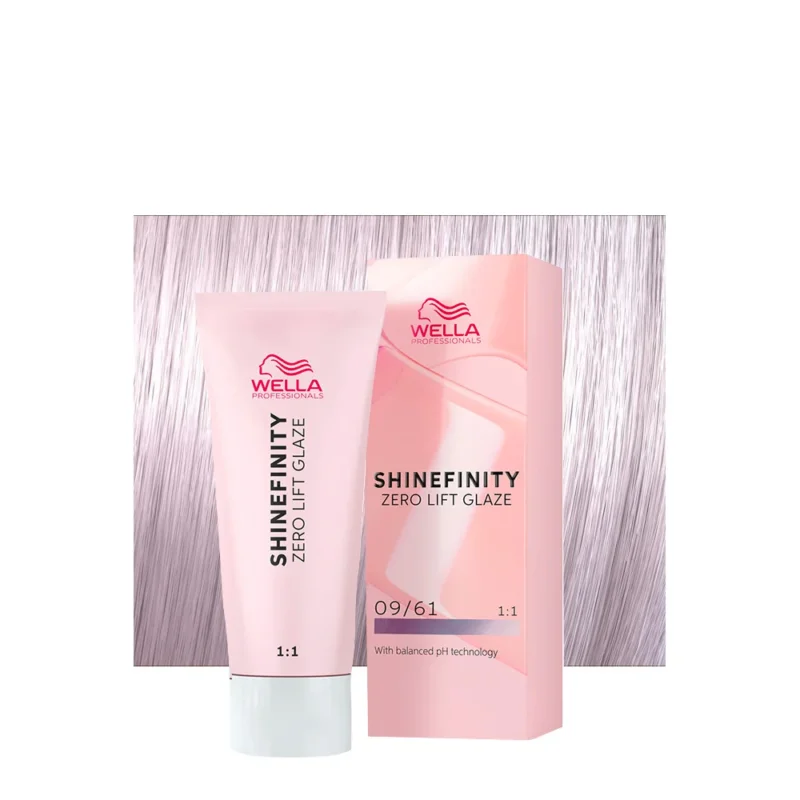 Wella Shinefinity Iced Platinum 09/61 Biondo Chiarissimo Violetto Cenere 60ml - colore demi-permanente [all]