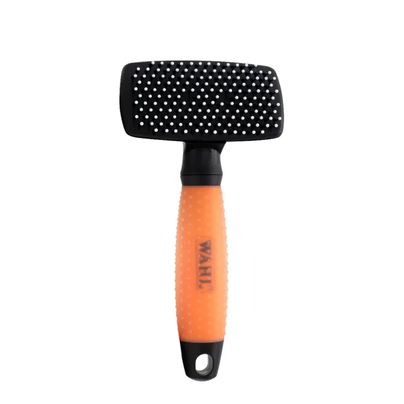Wahl Pro Pet Small Self-Clean Nylon Slicker Brush - spazzola self clean con setole in nylon [all]