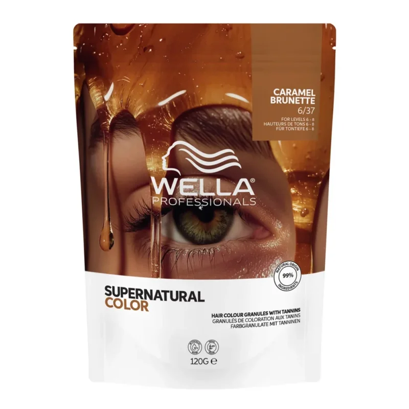 Wella Professionals Supernatural Color Caramel Brunette 6/37 120gr - colore naturale semipermanente [all]