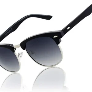 CGID Retro Vintage Sonnenbrille Halbrahmen Polarisiert UV400 Schutz