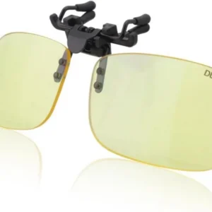 Clip Computerbrille für Kurzsichtigkeit mit Bernsteingläsern