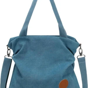 Canvas Umhängetasche Damen Strand Schultertasche Crossover Bag
