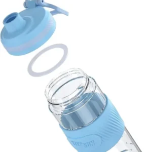 Protein Shaker 650ml Auslaufsicher Fitness Shaker BPA-frei