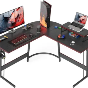 Gaming Eckschreibtisch 120x120cm L-Form
