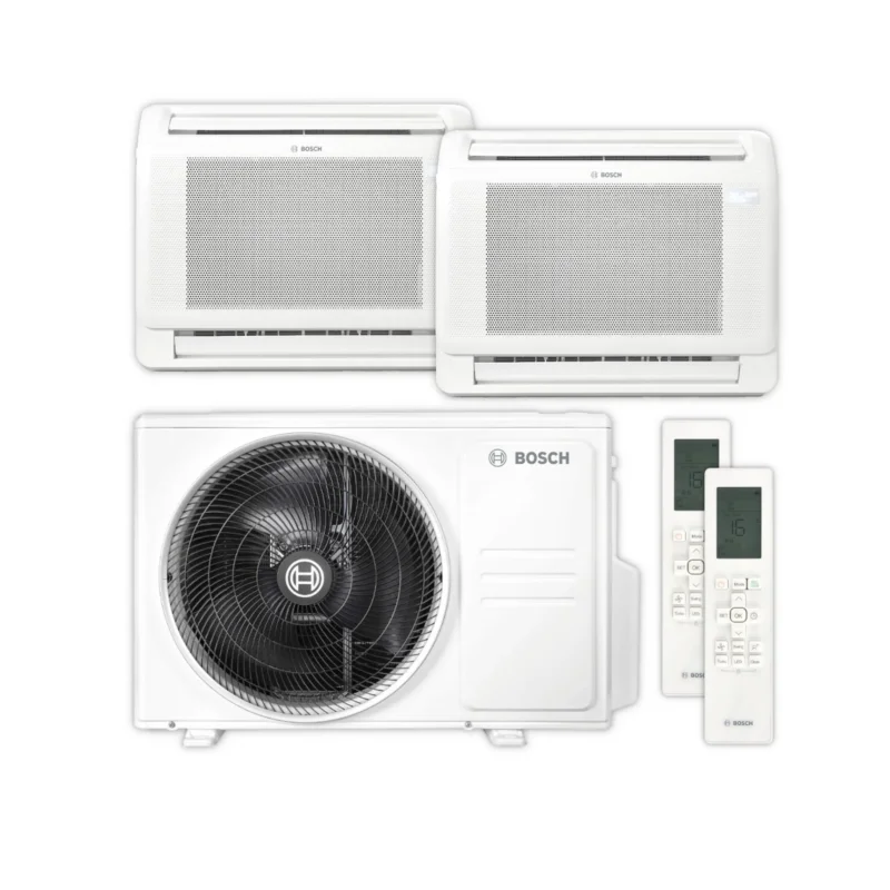 Bosch - Climate CL5000iMCN – Truhengerät Multisplit: 2 Inneneinheiten + 1 Außengerät
