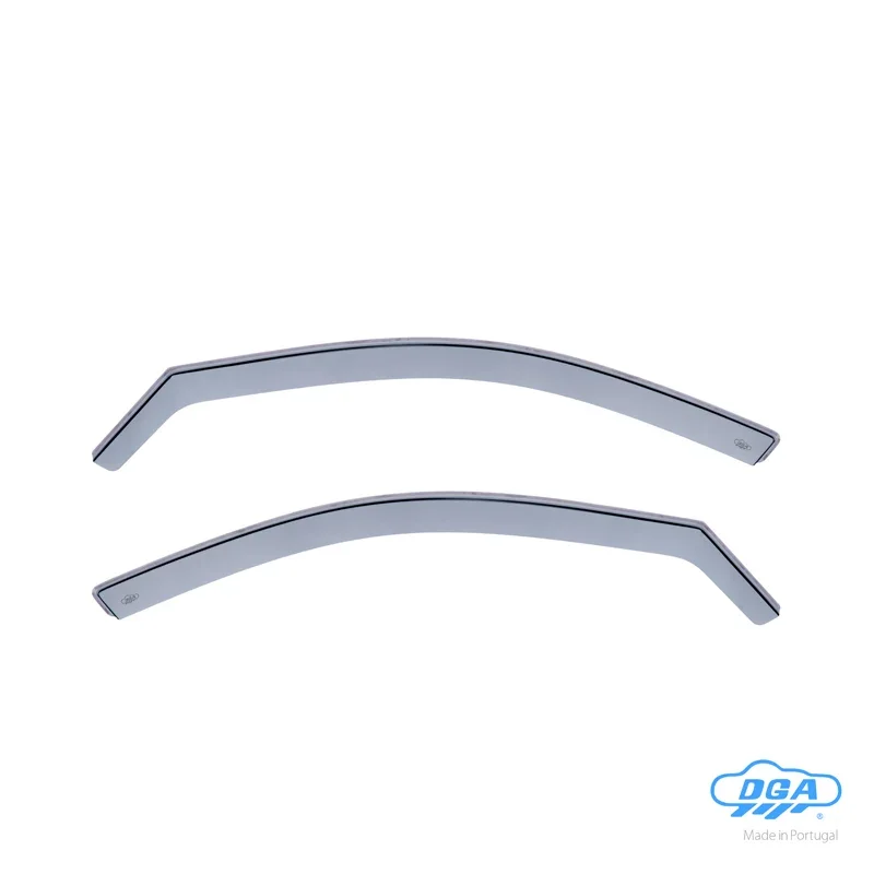 DGA, Windabweiser, Rauchfarben, 2 Stk., passt zu Mercedes E-Class W212 Sedan/Kombi (2009-2016)