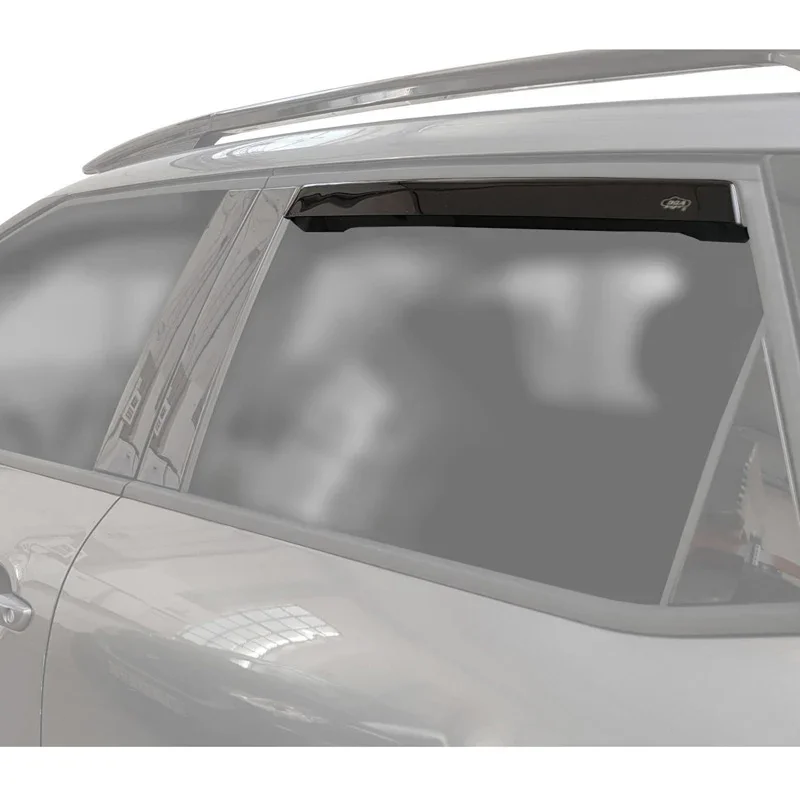 DGA, Windabweiser, rauchfarben, 2 Stk., passend für Renault 5 E-Tech (2024-), für die hinteren Türen