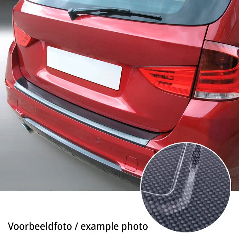 RGM, Heckstoßstangenschutz, ABS, Carbon-Look, Passt für Fiat 500 Abarth bis 03/2016