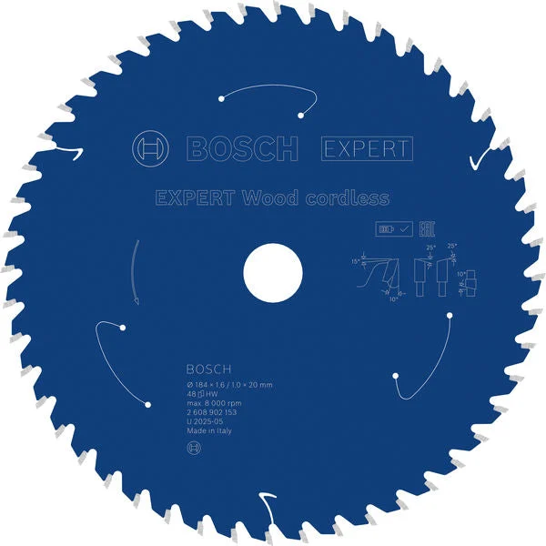 Produktbild von EXPERT Wood Kreissägeblatt, 184x20 mm, Z48