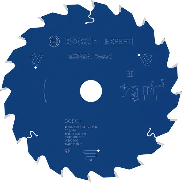 Produktbild von EXPERT Wood Kreissägeblatt, 165x20 mm, Z20