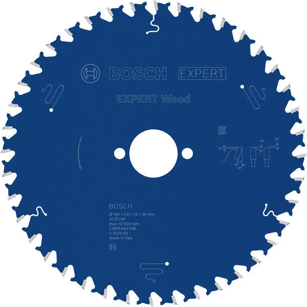 Produktbild von Kreissägeblatt EXPERT Wood 190 x 2,6/1,6 x 30 mm Z40
