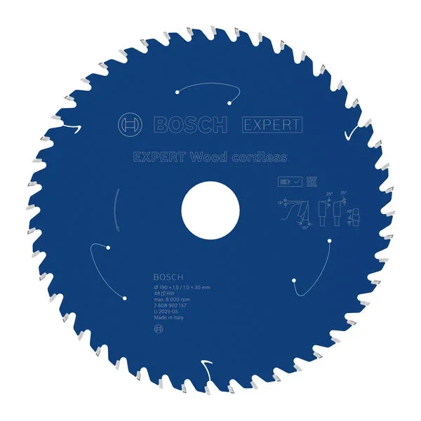 Produktbild von EXPERT Wood Kreissägeblatt, 190x1,45x30 mm, Z48