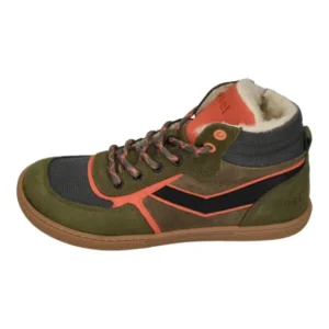 KOEL Barefoot Kinder Sneakers DANISH NAPPA 302 khaki