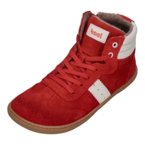 KOEL Barefoot Kinder Übergangsschuhe Sneakers bis Größe 41 DREW FELT red