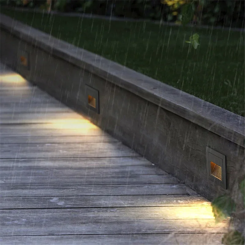 Wasserdichte LED Treppenbeleuchtung – Außenwandleuchte für Treppen und Wege | Karnz