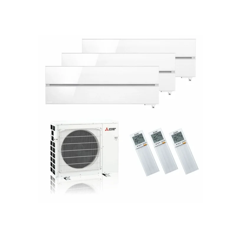 Mitsubishi Electric - Diamond MSZ-LN Multi-Split-Klimaanlage – 3 x Wandgerät + 1 Außengerät