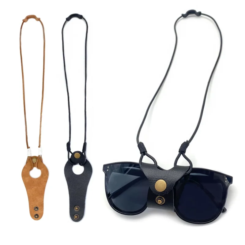 Premium Leder Brillenhalter Karnz